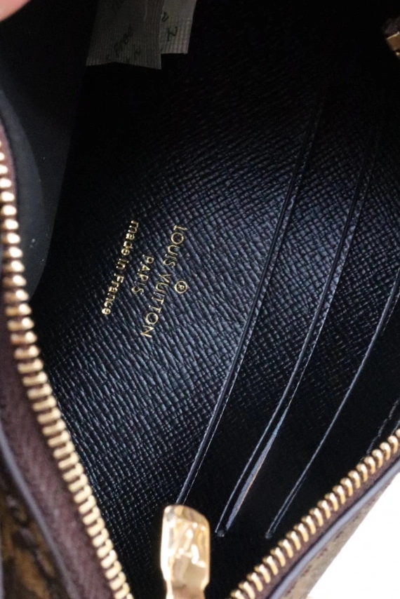 Affordable VUITTON POCHETTE LOUIS ZIP DOUBLE 0730
